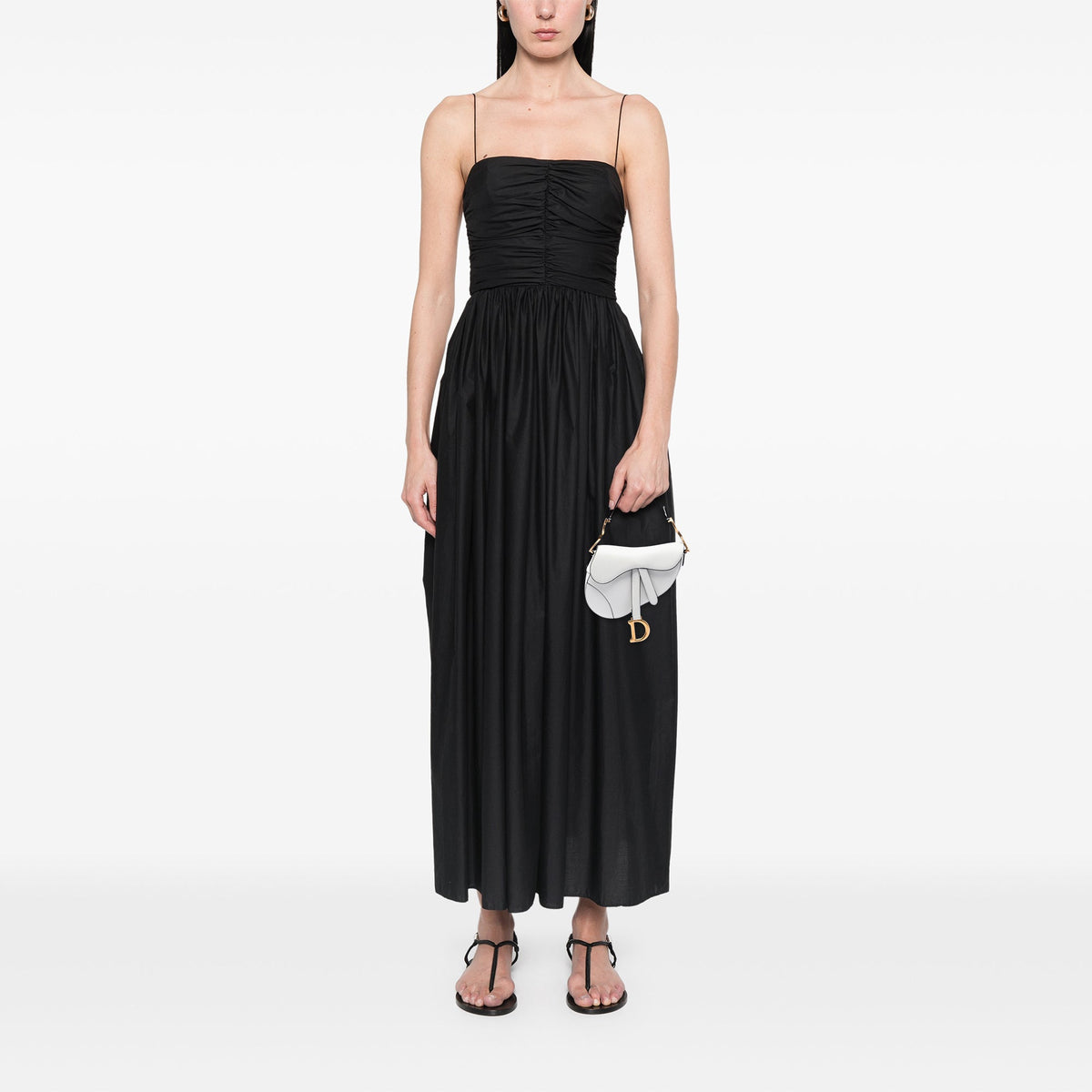 Dior Mini Grained Calfskin Saddle Bag