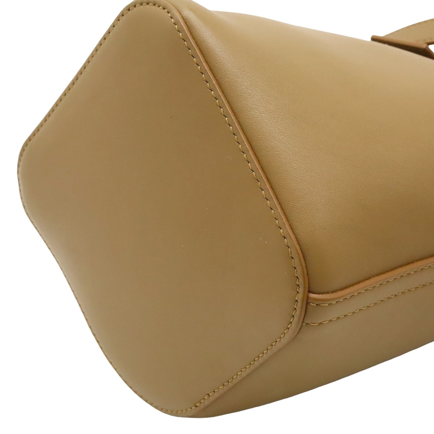 LOEWE Mini Leather Pebble Bucket Bag