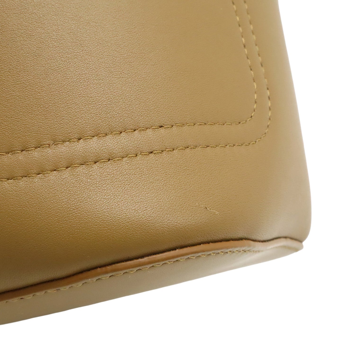 LOEWE Mini Leather Pebble Bucket Bag