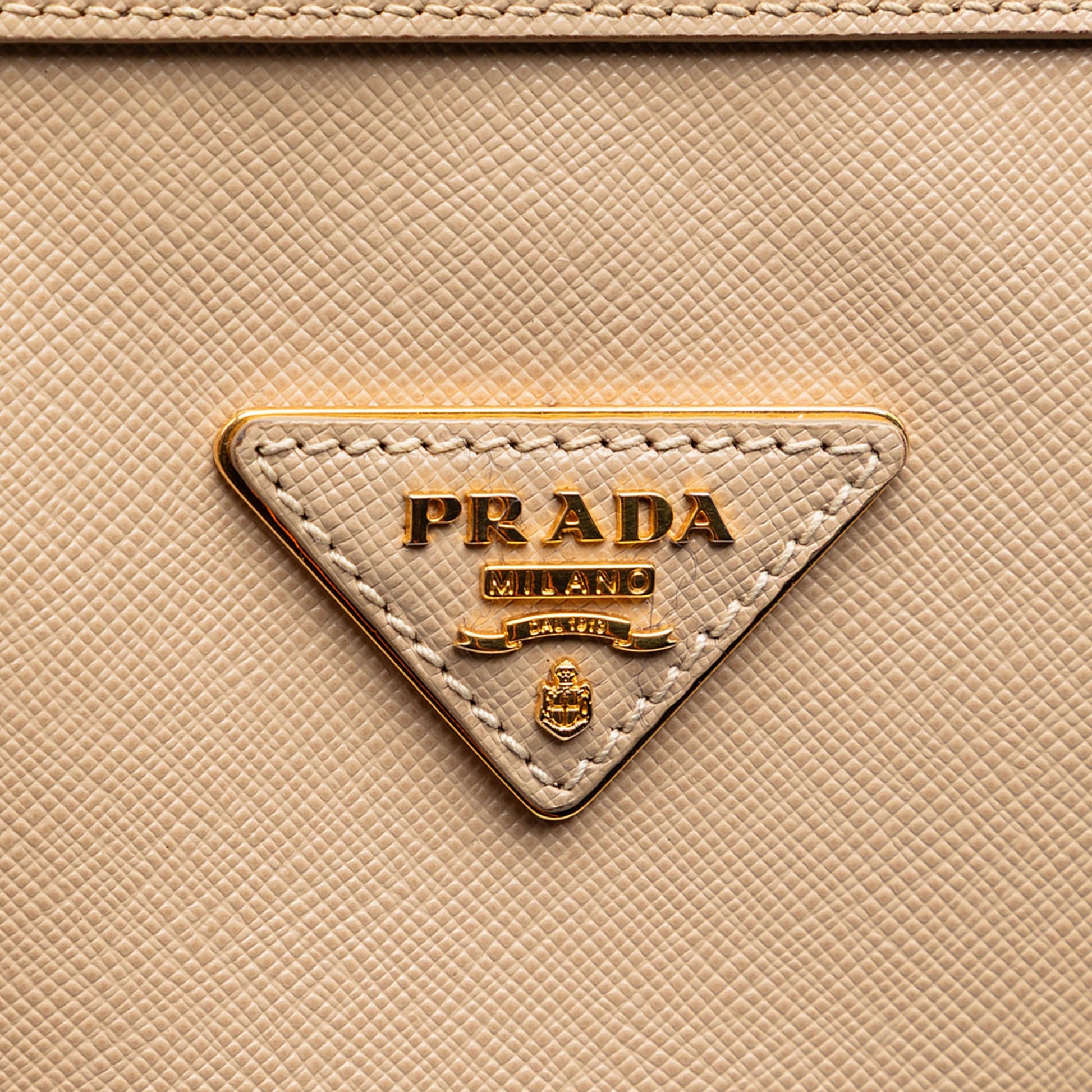 Prada Saffiano Lux Boston Bag
