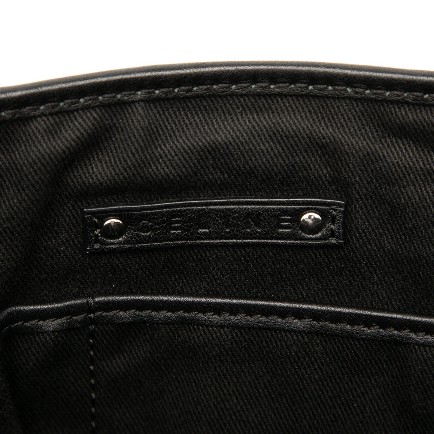 Celine C Macadam Suede Boogie Handbag
