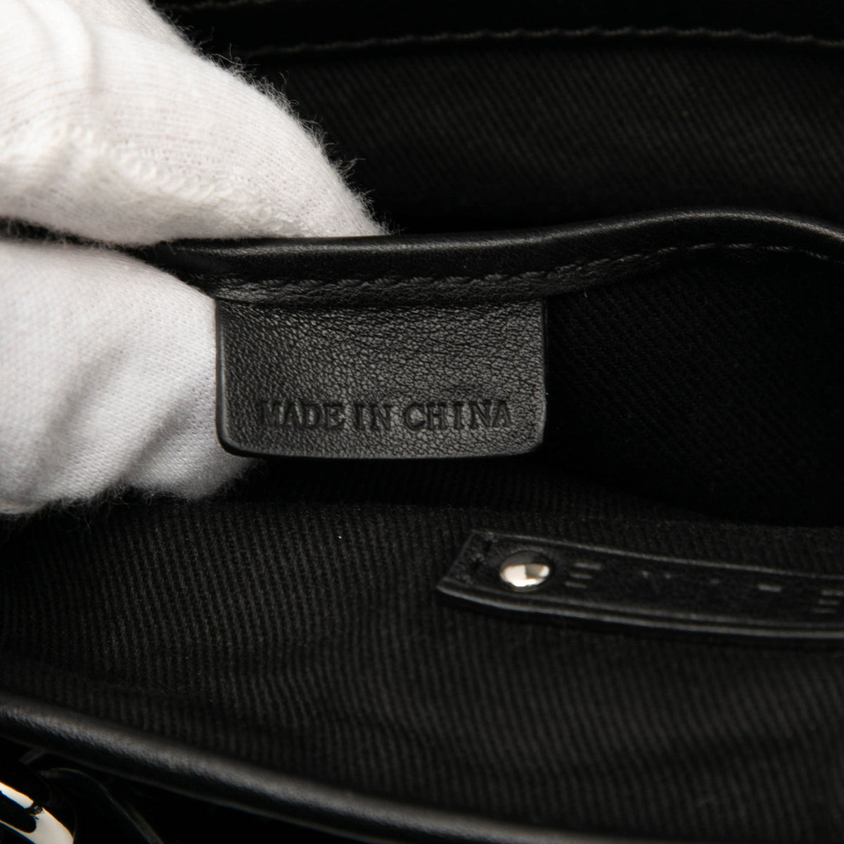 Celine C Macadam Suede Boogie Handbag