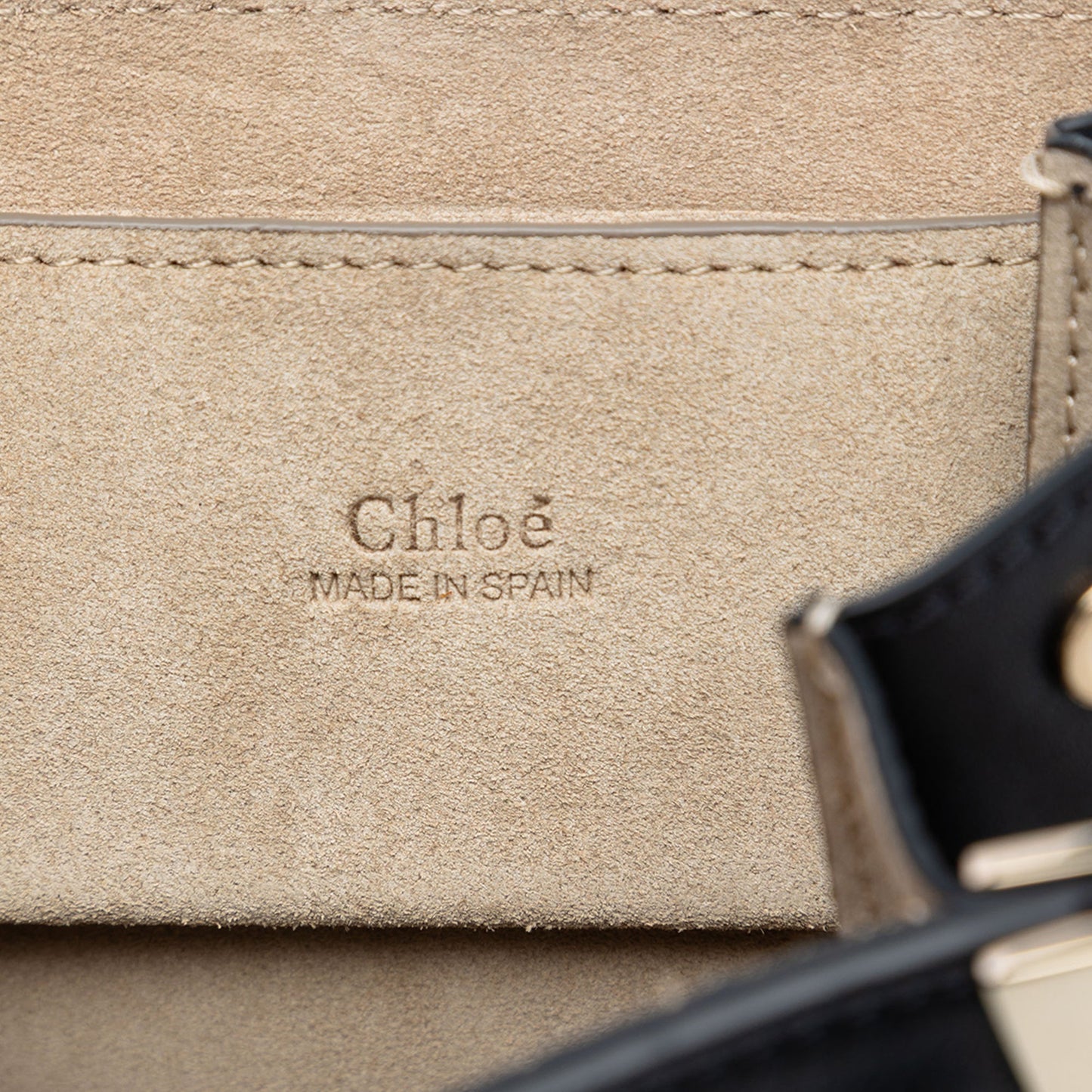 Chloé Mini Calfskin and Suede Faye Bracelet Bag