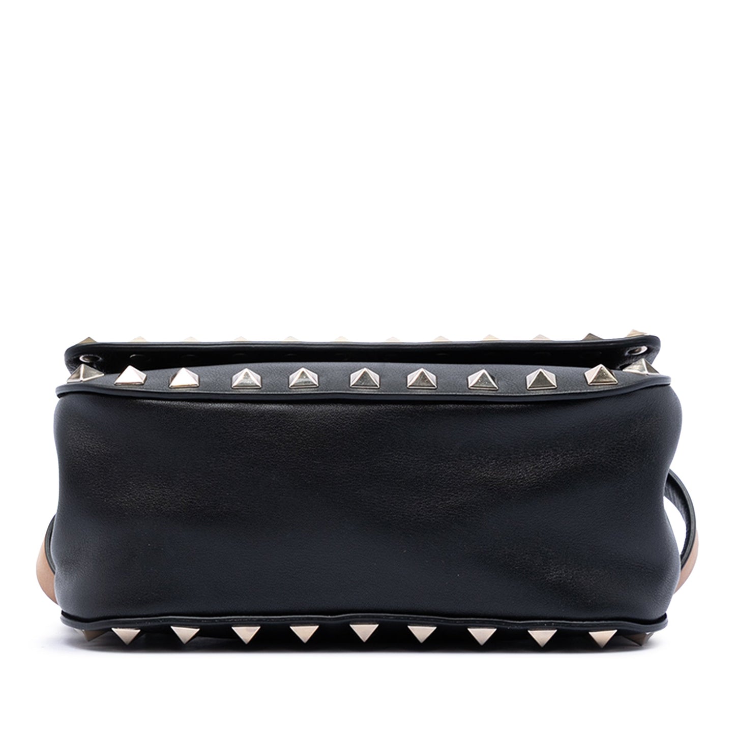 Valentino Leather Rockstud Belt Bag