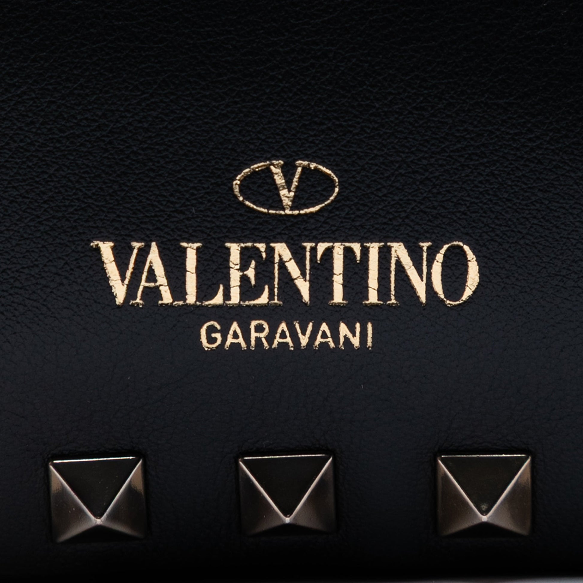 Valentino Leather Rockstud Belt Bag