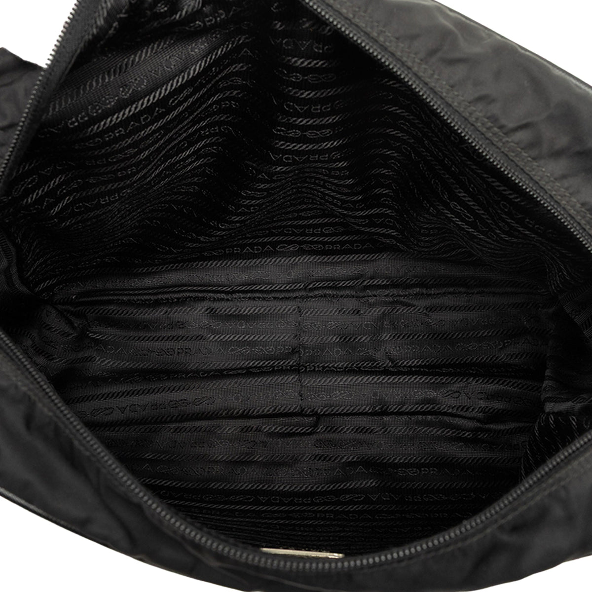 Prada Tessuto Camera Bag — Black