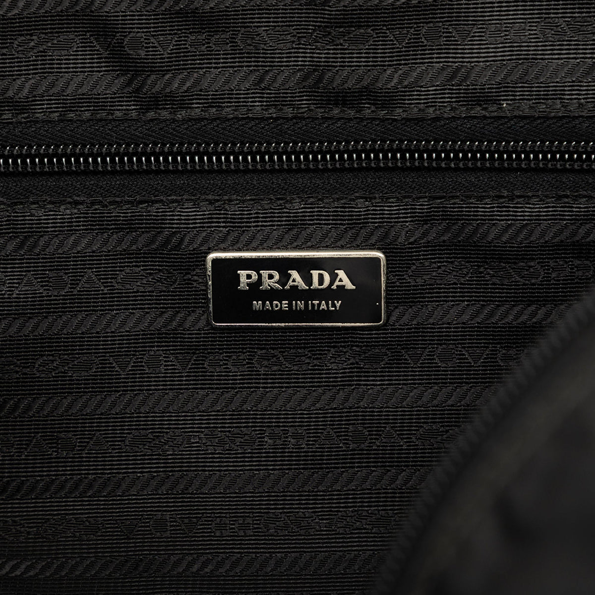 Prada Tessuto Camera Bag — Black