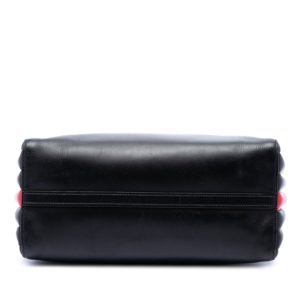 Prada City Calf Bibliotheque Satchel — Black