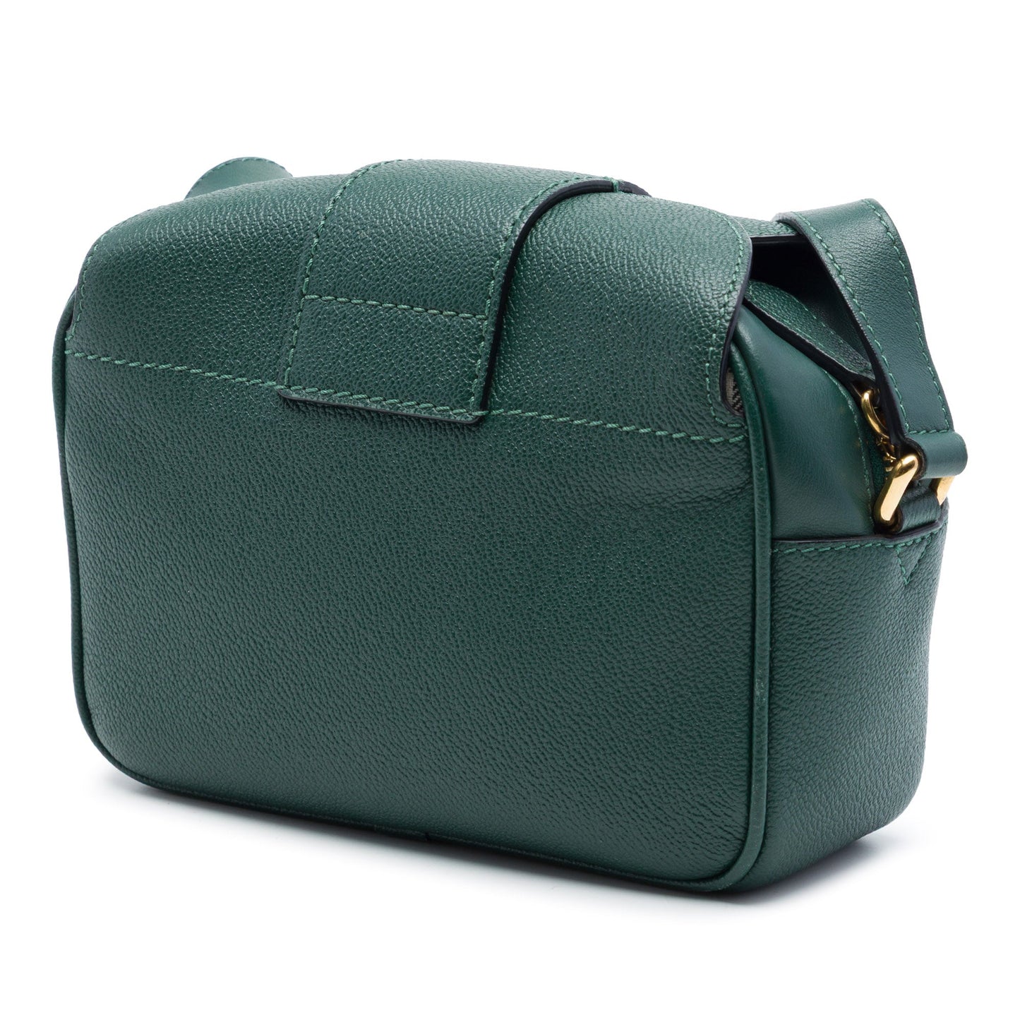 Burberry Small Soft Grained Calfskin Buckle Crossbody