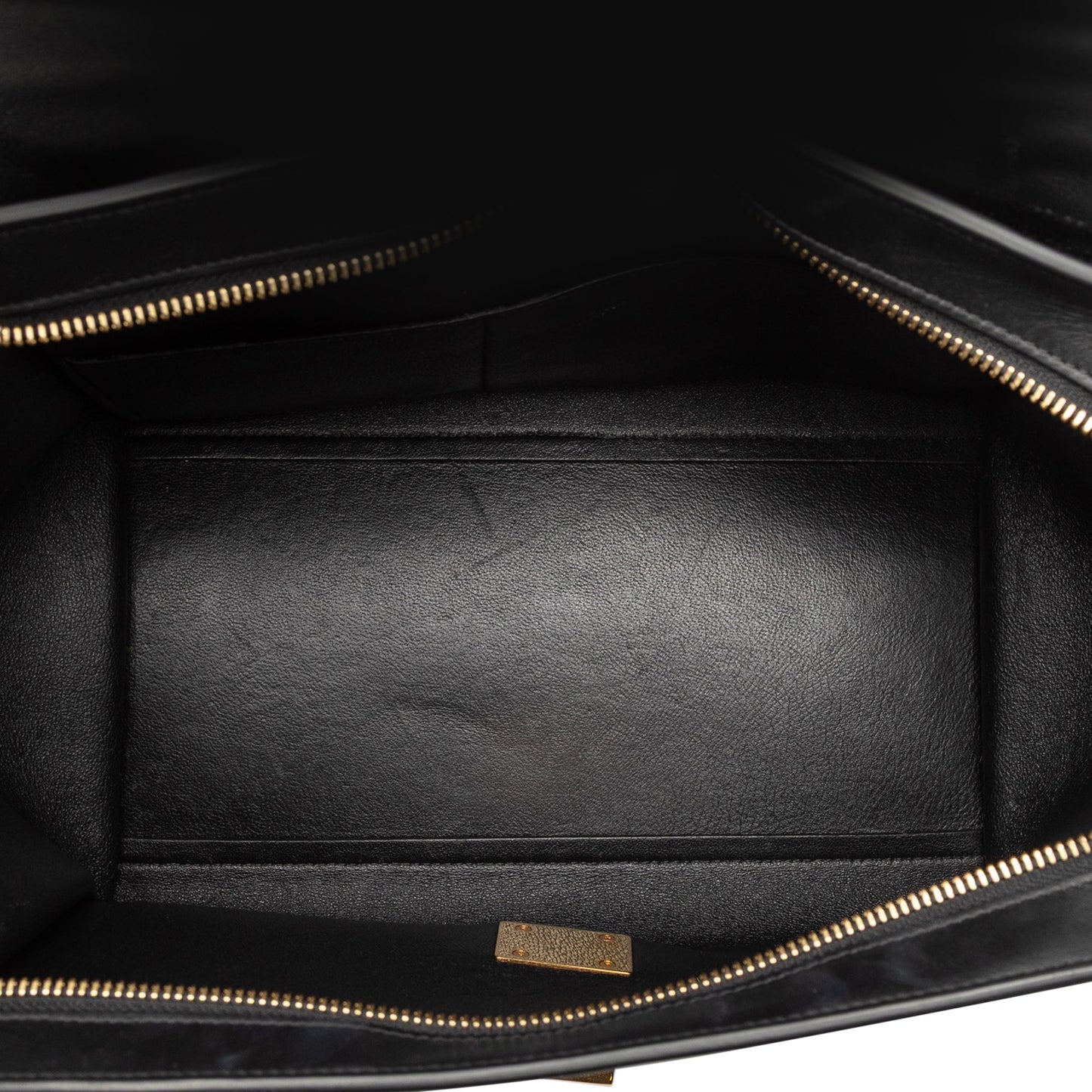 Celine Small Tricolor Leather Trapeze Satchel
