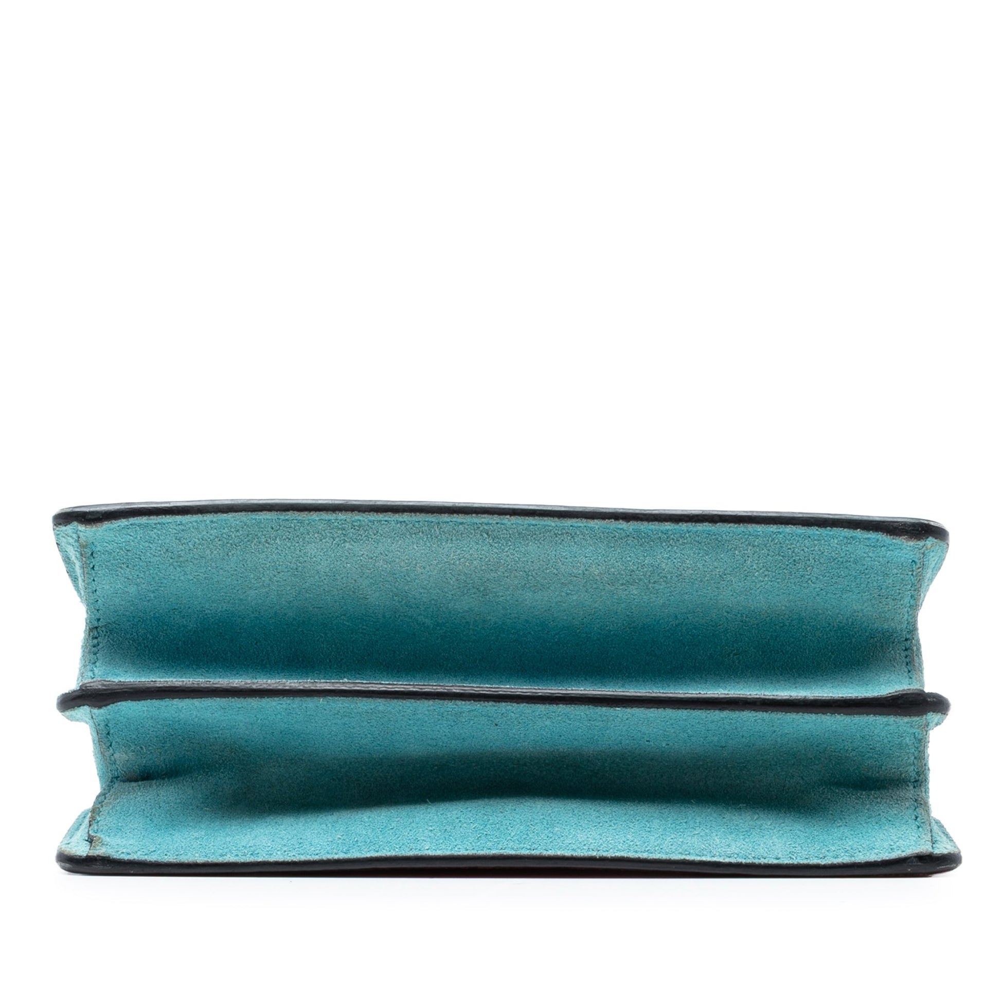 Miu Miu Goatskin Madras Miu Logo Crossbody