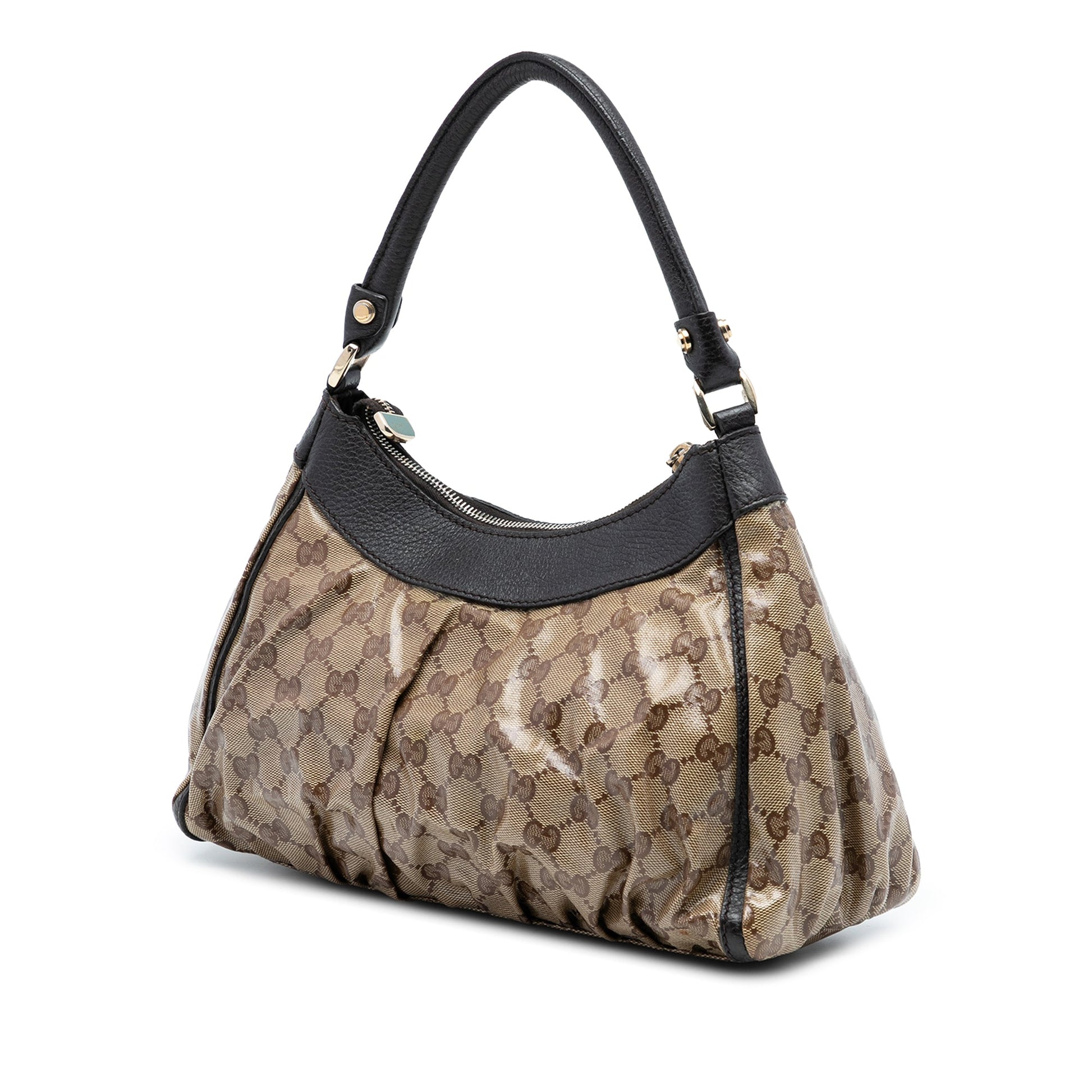 Gucci GG Crystal Abbey D Ring Shoulder Bag