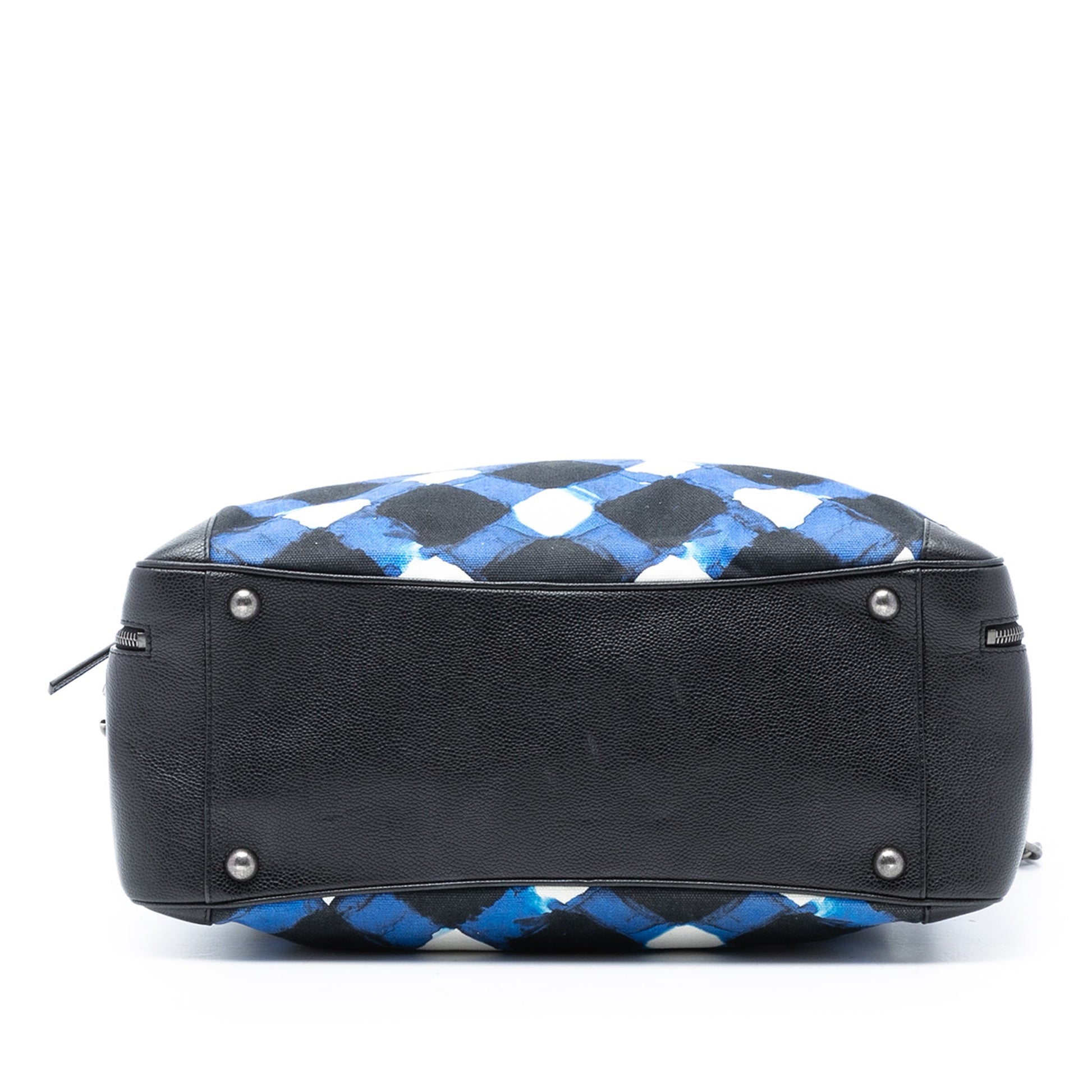 Chanel Printed Canvas and Caviar Airlines Round Trip Travel Bag