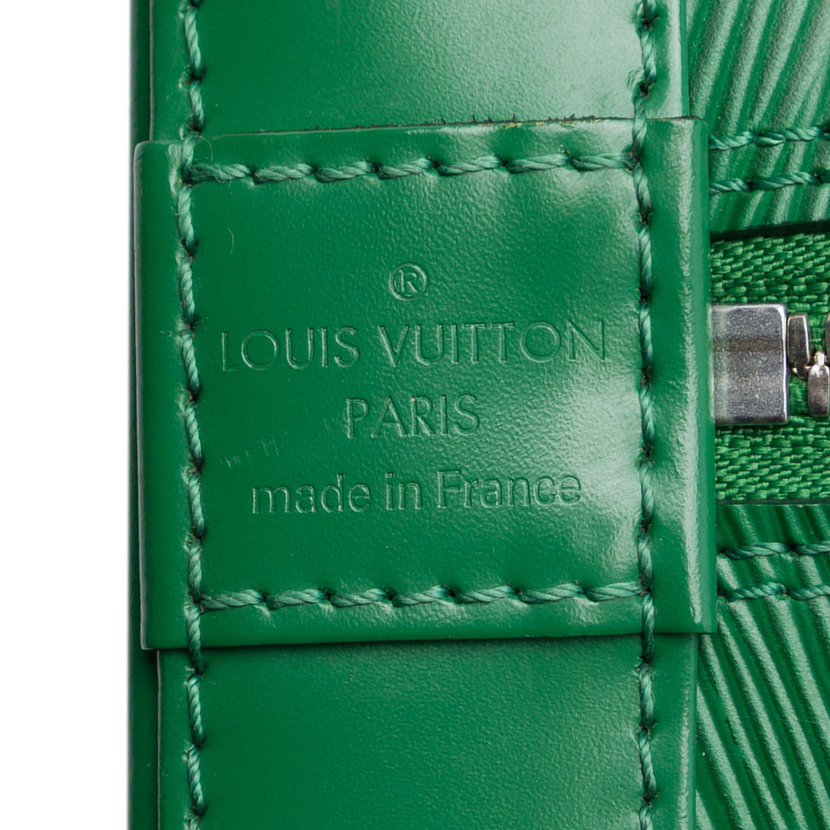 Louis Vuitton Epi Alma PM — Green