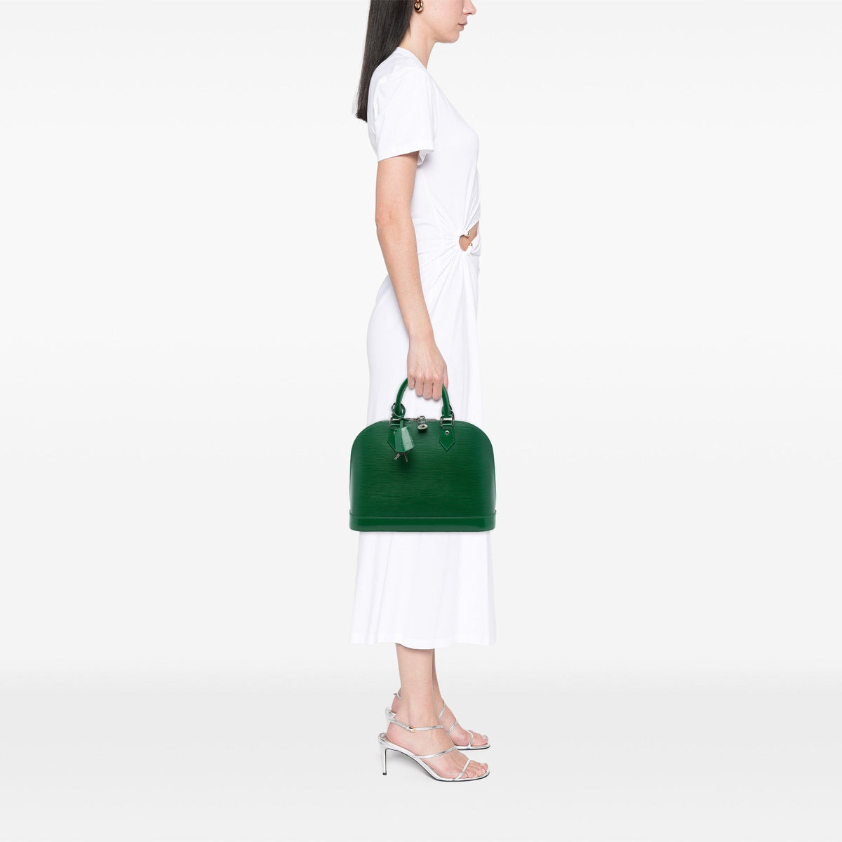 Louis Vuitton Epi Alma PM — Green