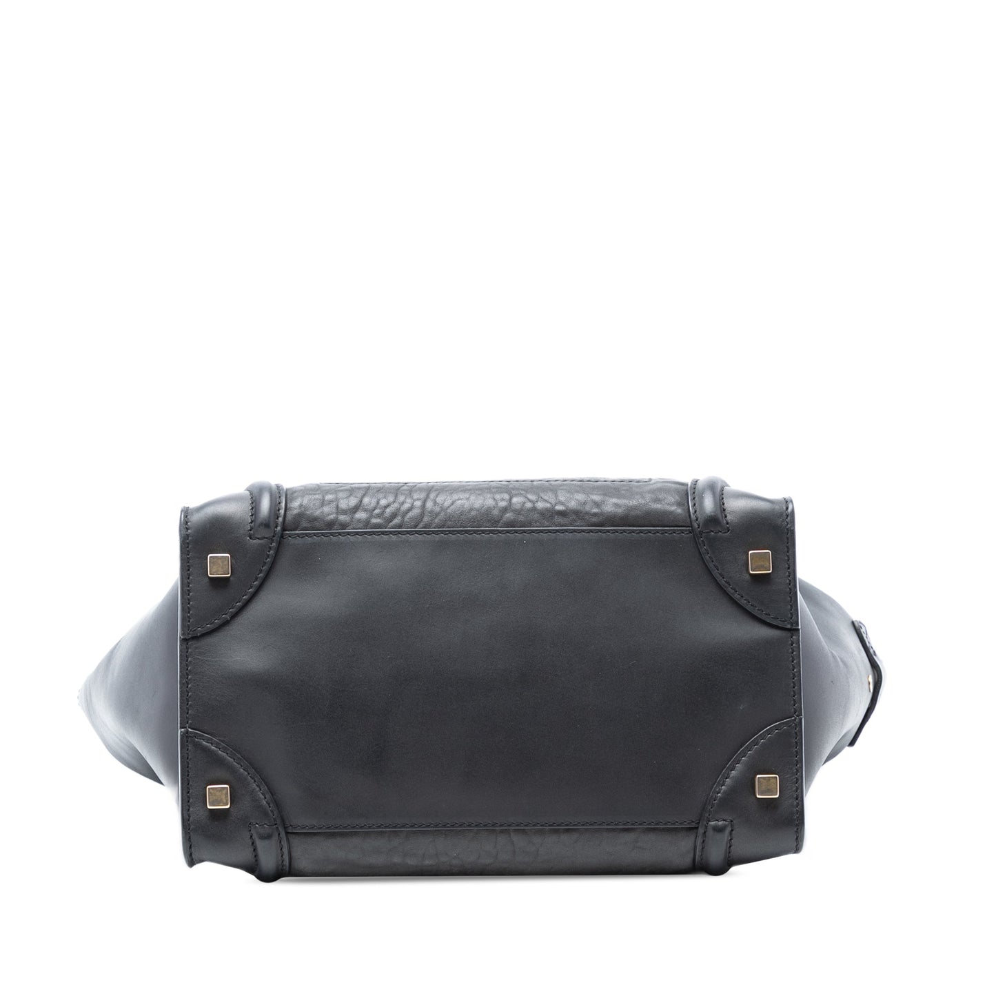 Celine Mini Embossed Calfskin Luggage Tote