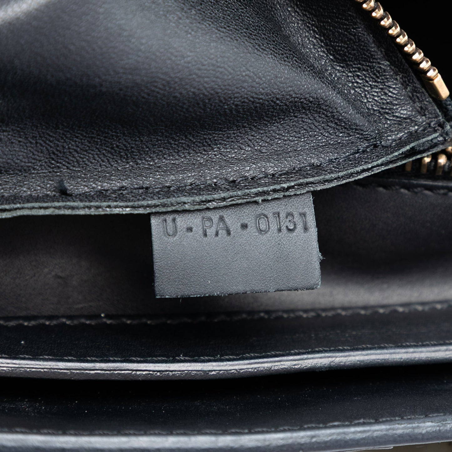 Celine Mini Embossed Calfskin Luggage Tote
