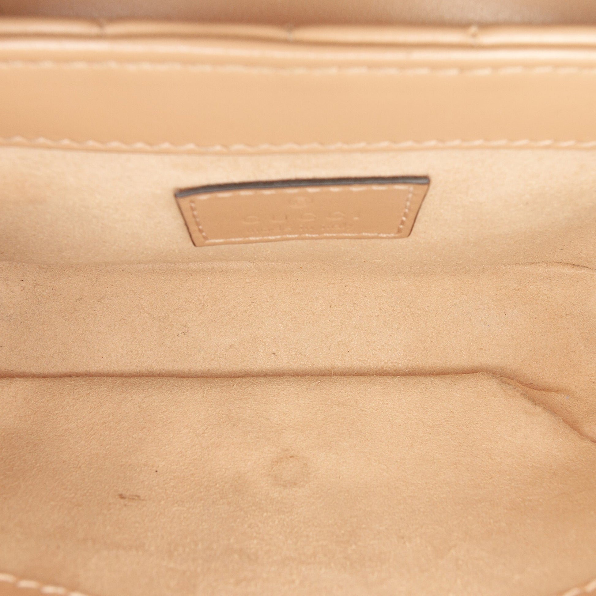 Gucci Mini GG Marmont Matelasse Leather Flap Crossbody