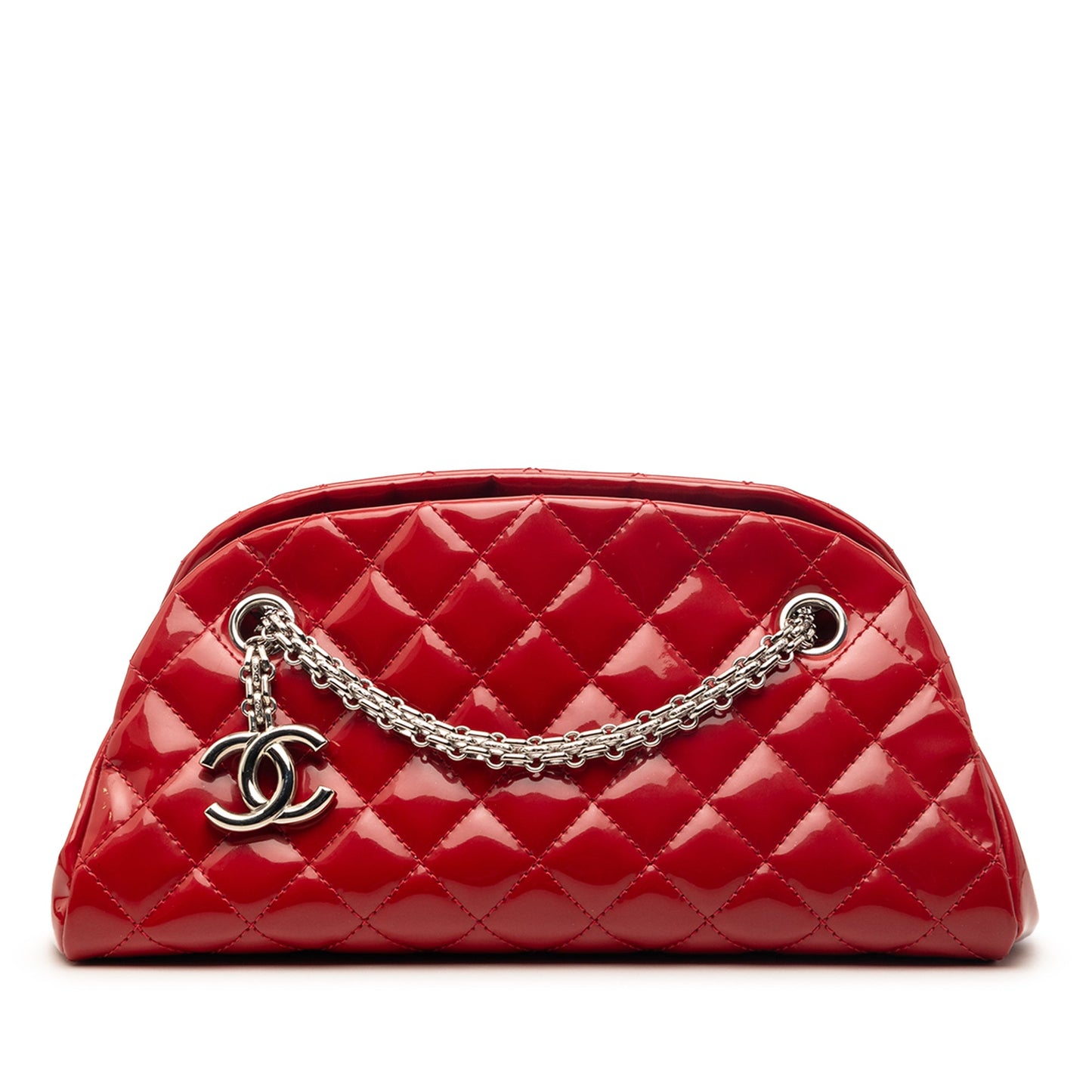 Small Patent Just Mademoiselle Shoulder Bag