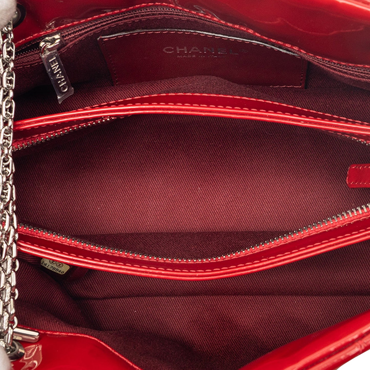 Small Patent Just Mademoiselle Shoulder Bag