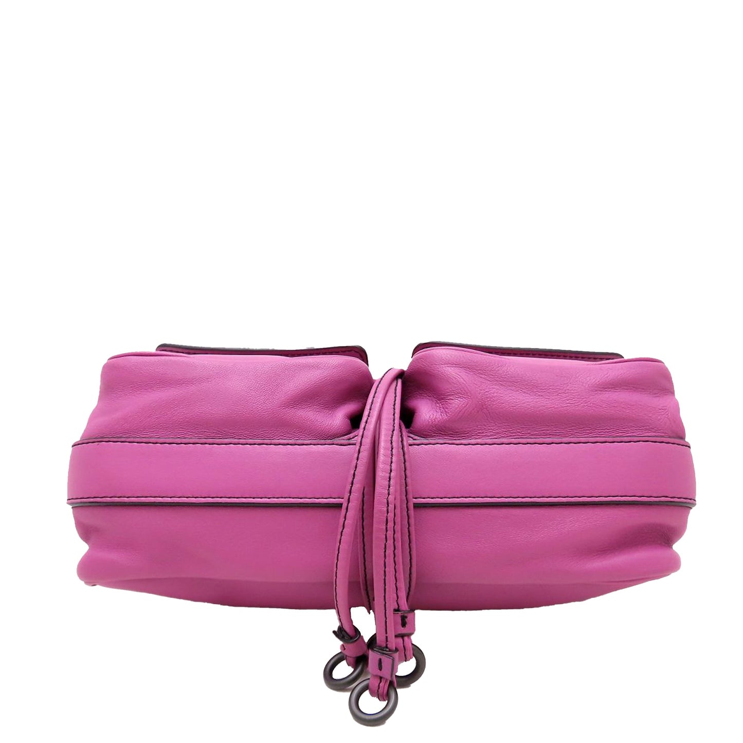 Bottega Veneta Nappa Intrecciato Double Pocket Flap Crossbody