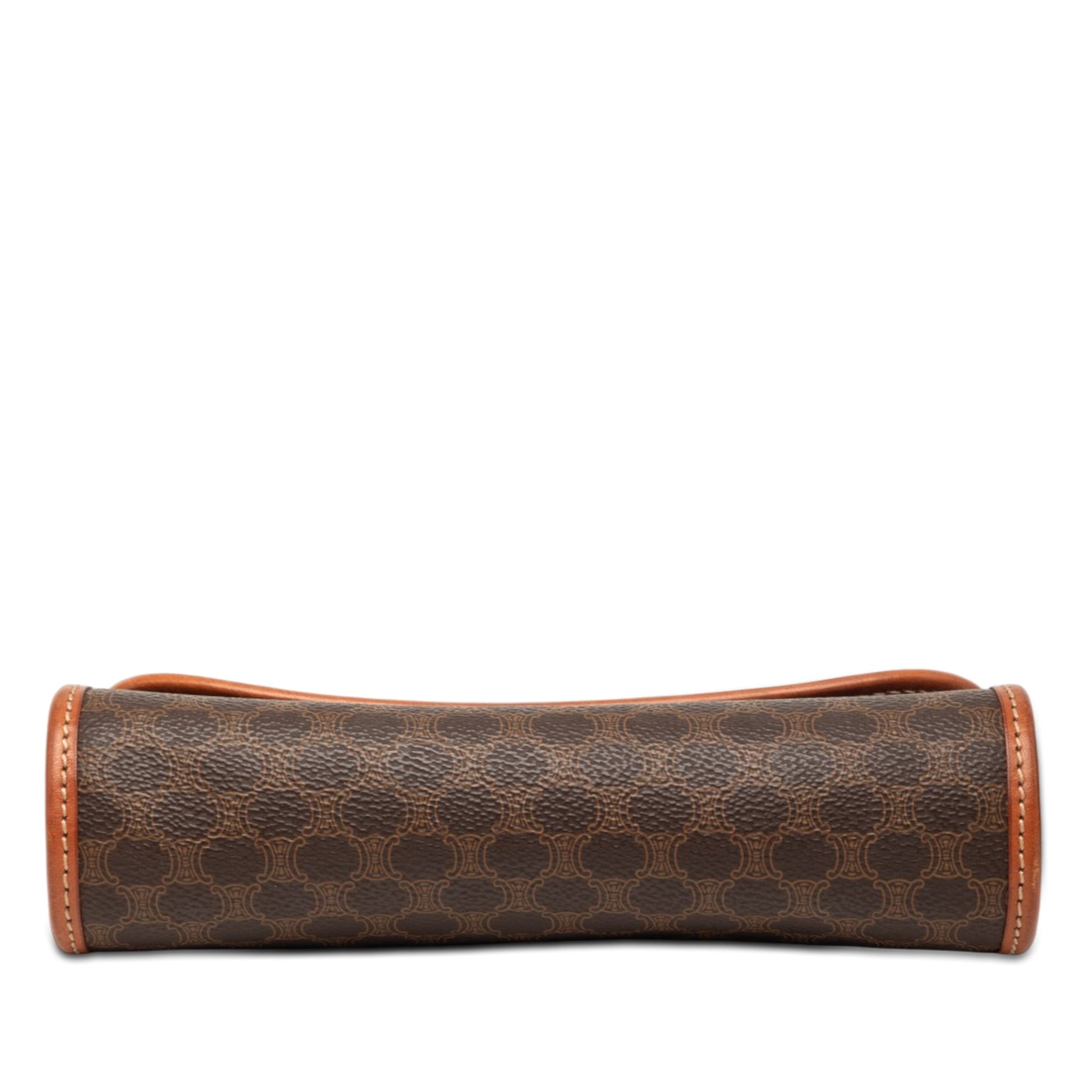 Celine Macadam Coated Canvas Clutch