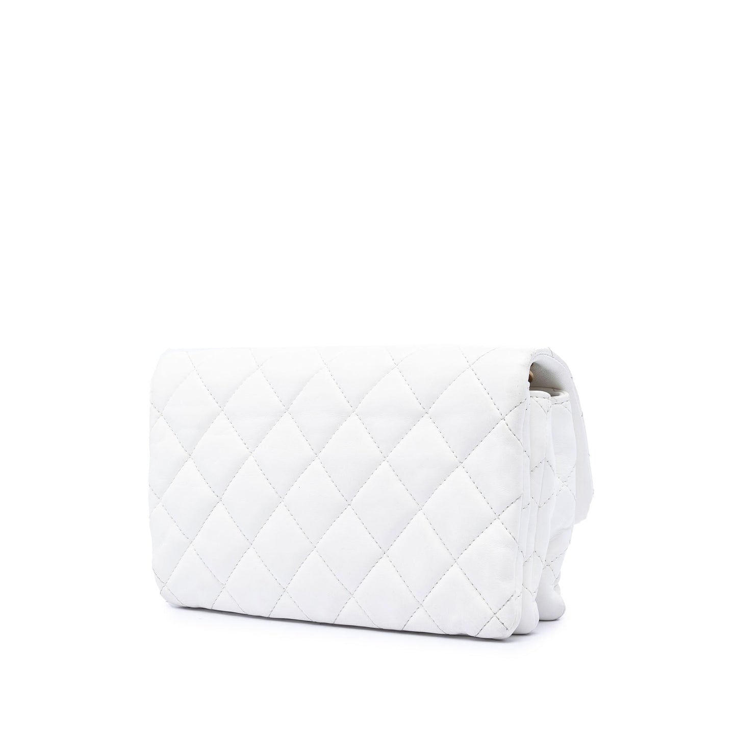 Chanel Small Quilted Lambskin Pillow Crush Flap