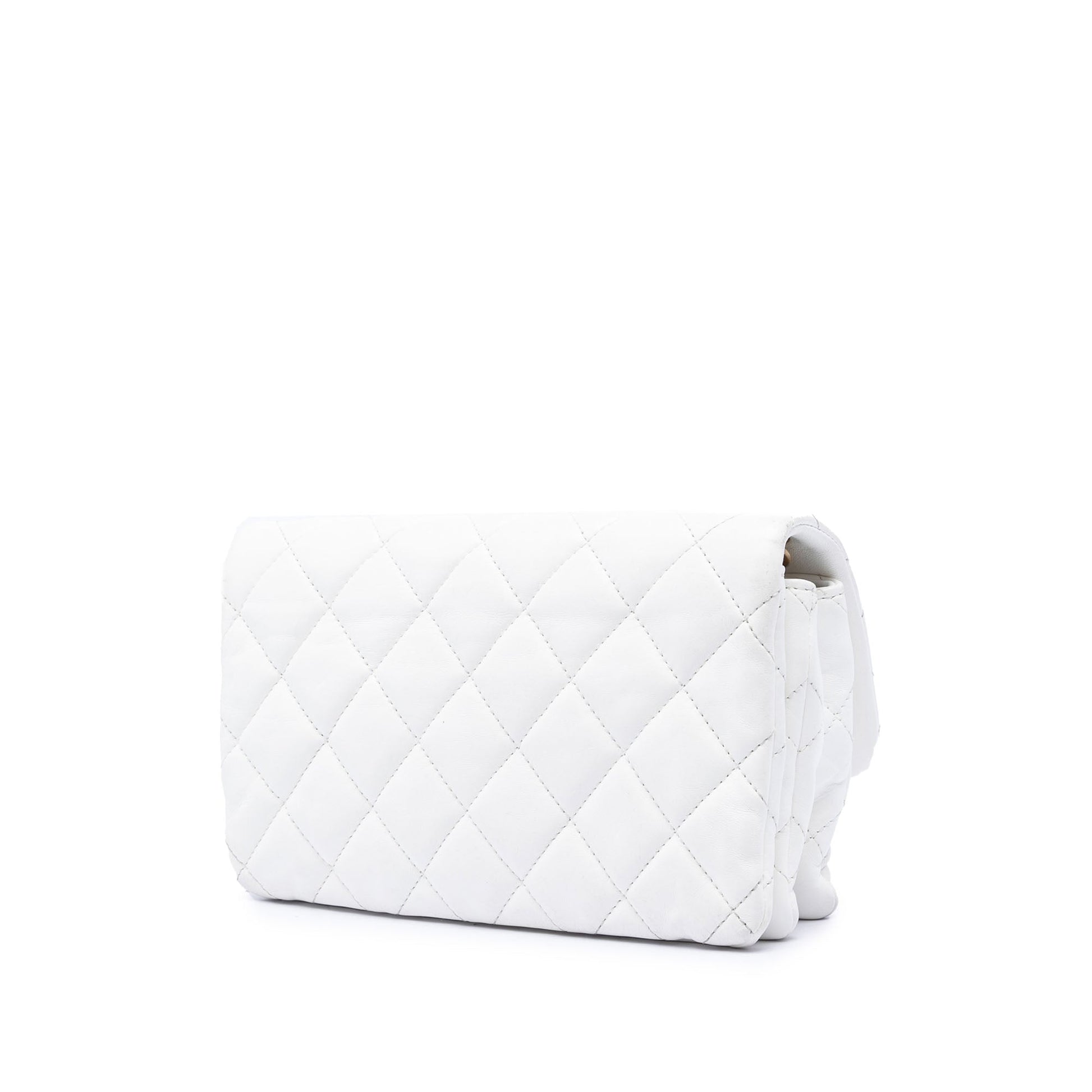 Chanel Small Quilted Lambskin Pillow Crush Flap