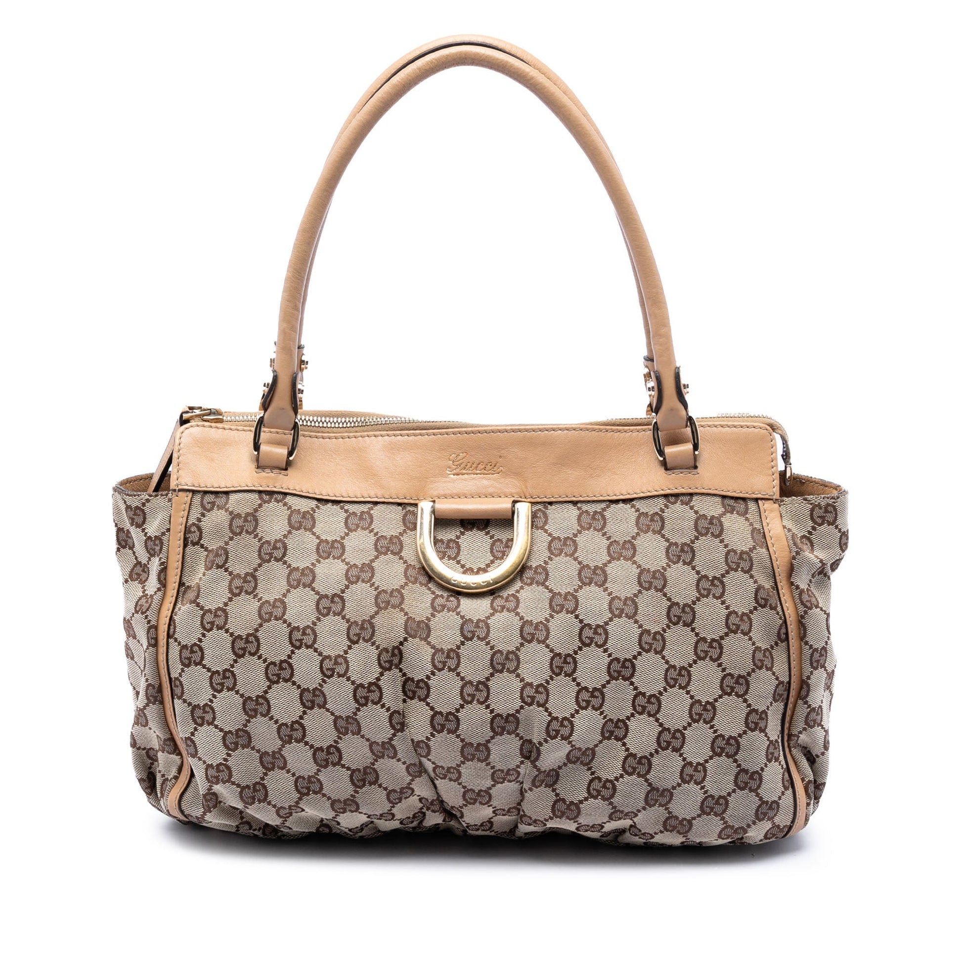 Gucci GG Canvas Abbey D Ring Tote