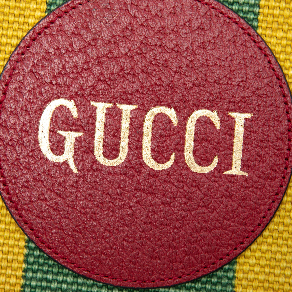 Gucci Baiadera Canvas Striped Clutch