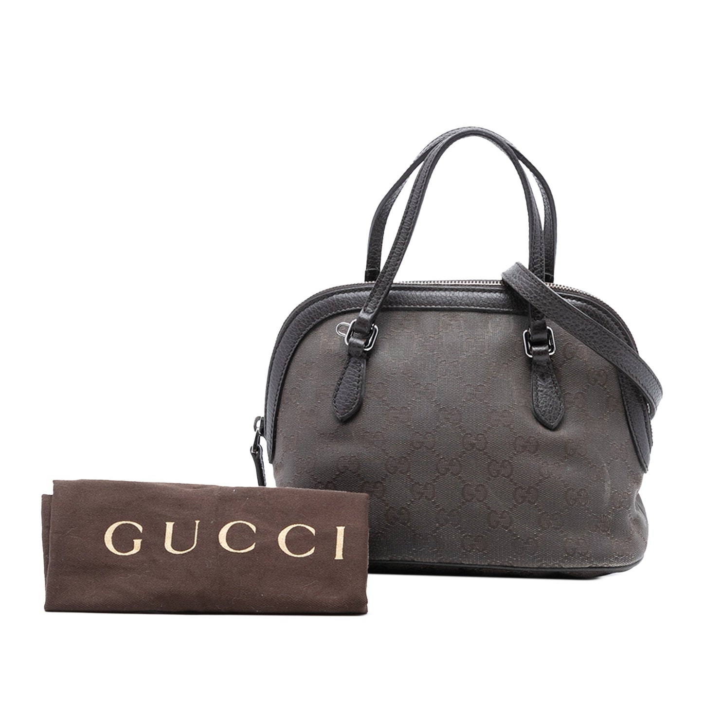Gucci Mini GG Canvas Dome Satchel