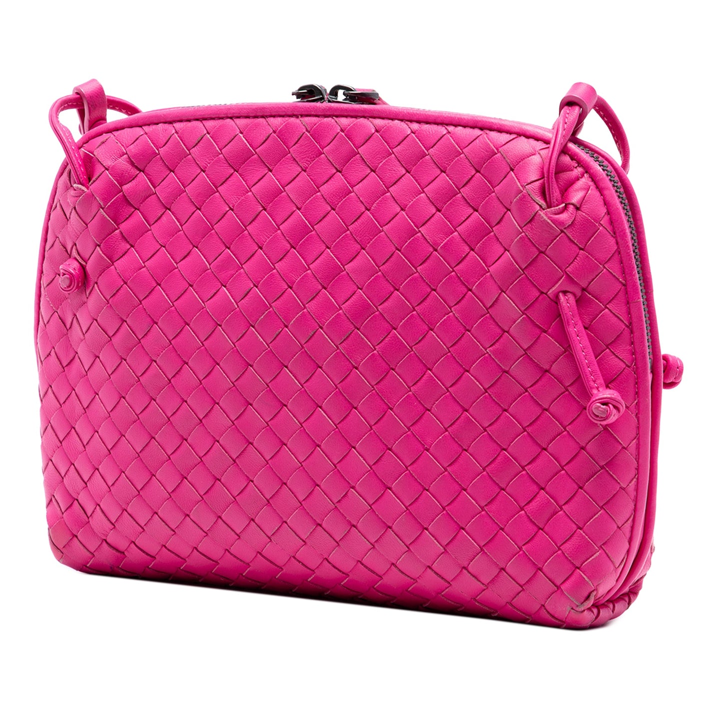 Mini Nappa Intrecciato Nodini Crossbody