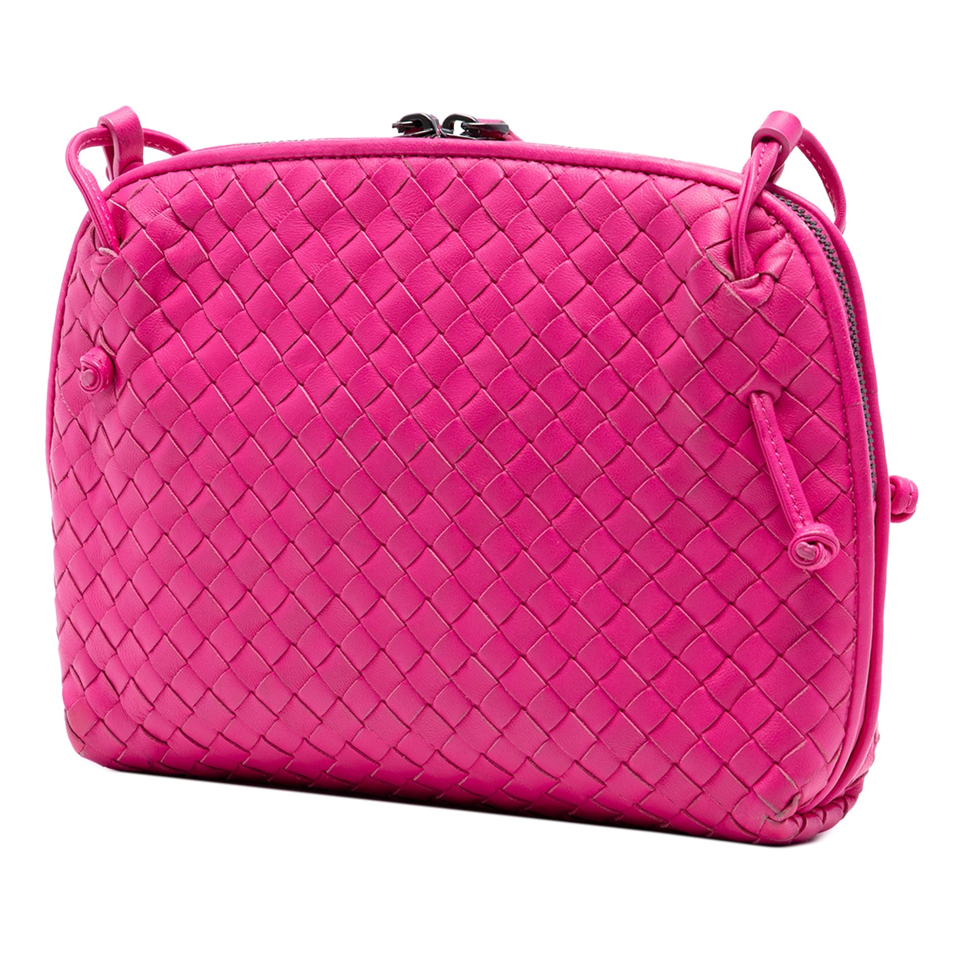 Mini Nappa Intrecciato Nodini Crossbody