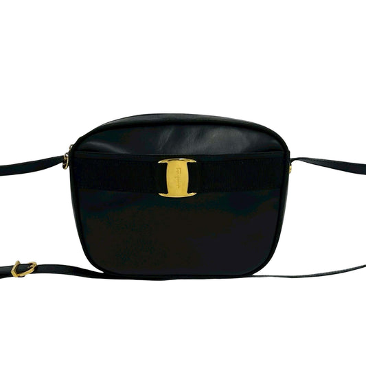 Ferragamo Leather Vara Crossbody