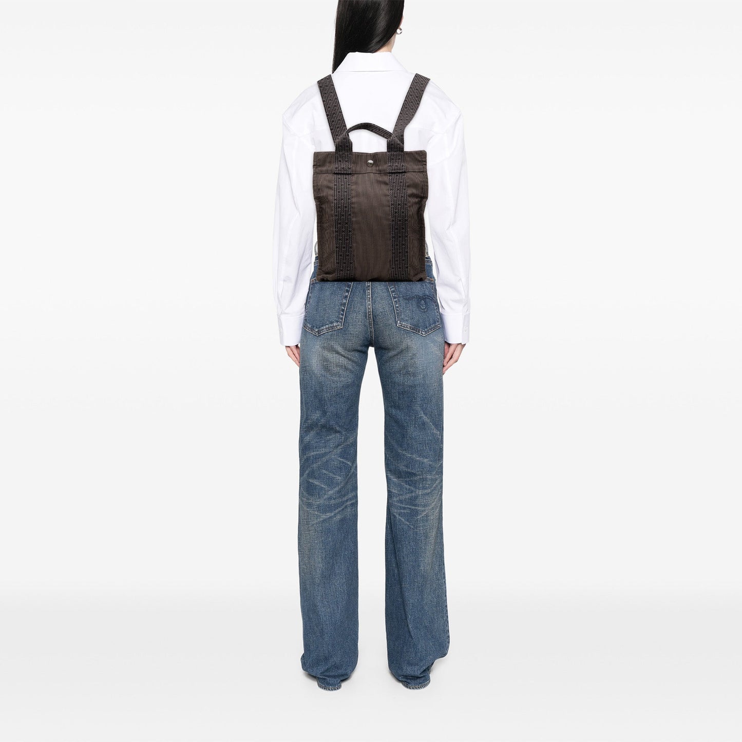 Hermès Canvas Herline Backpack PM