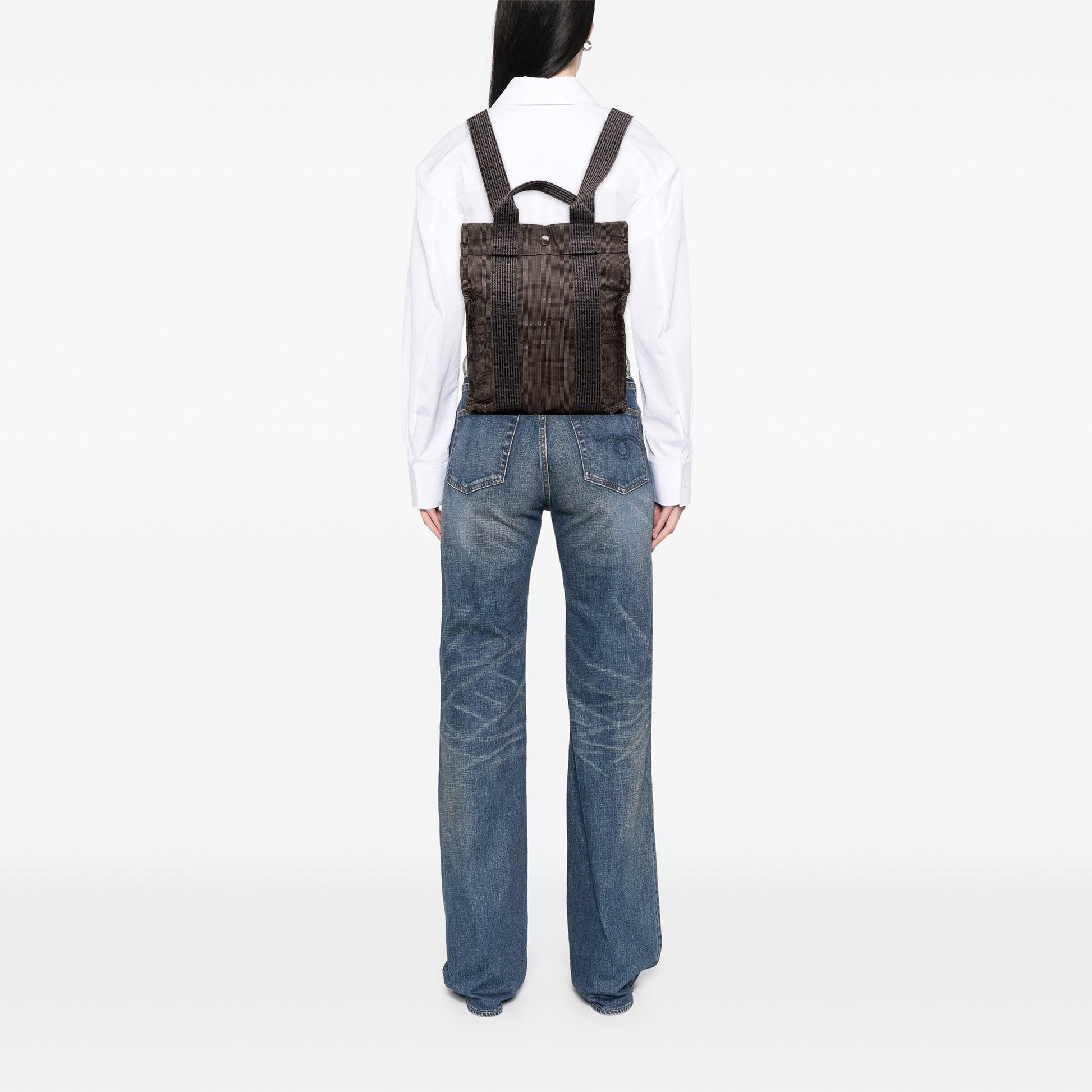 Hermès Canvas Herline Backpack PM