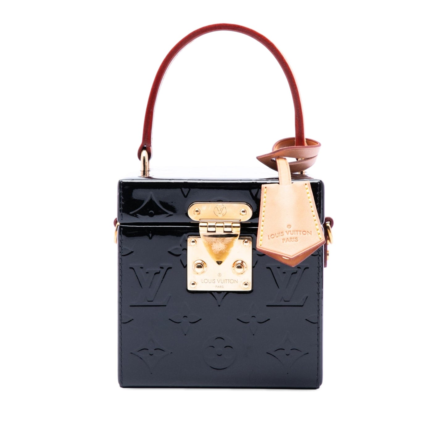 Louis Vuitton Monogram Vernis Bleecker Box Vanity Bag