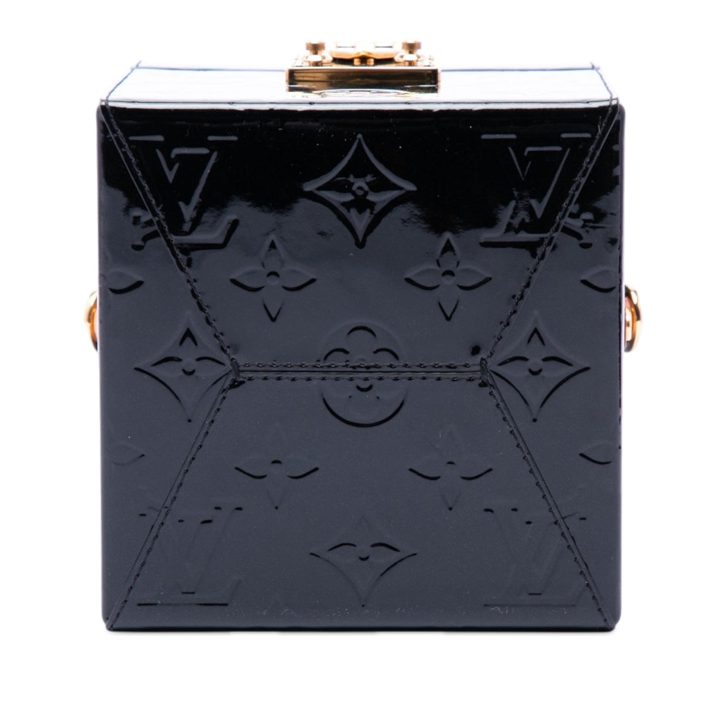 Louis Vuitton Monogram Vernis Bleecker Box Vanity Bag