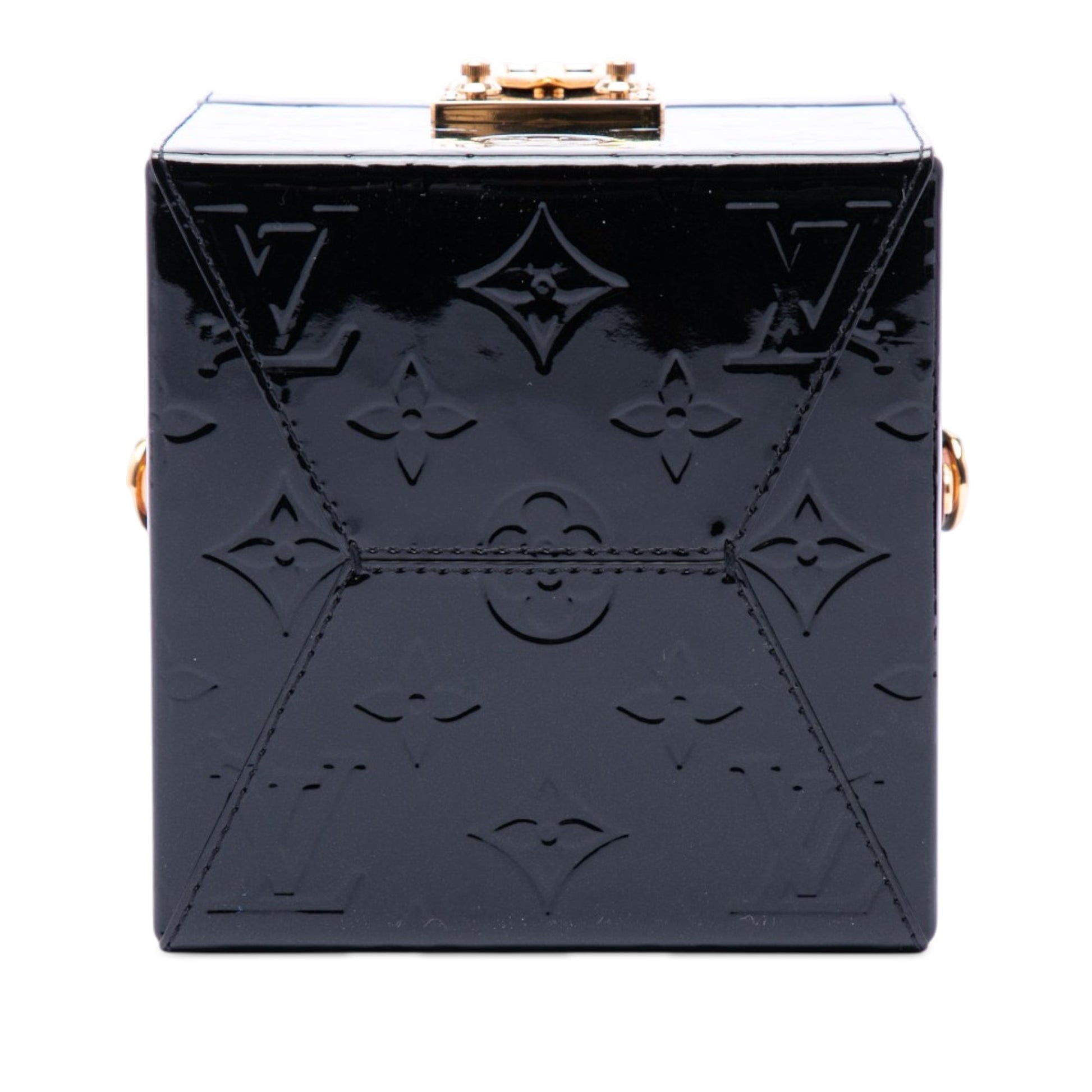 Louis Vuitton Monogram Vernis Bleecker Box Vanity Bag