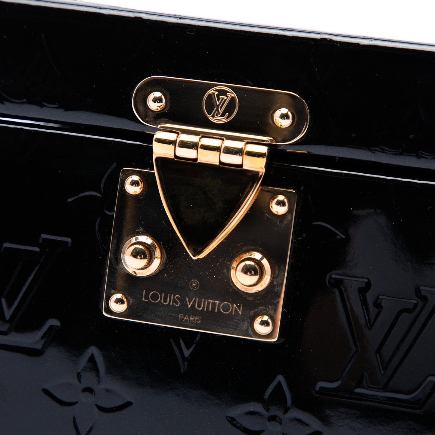Louis Vuitton Monogram Vernis Bleecker Box Vanity Bag