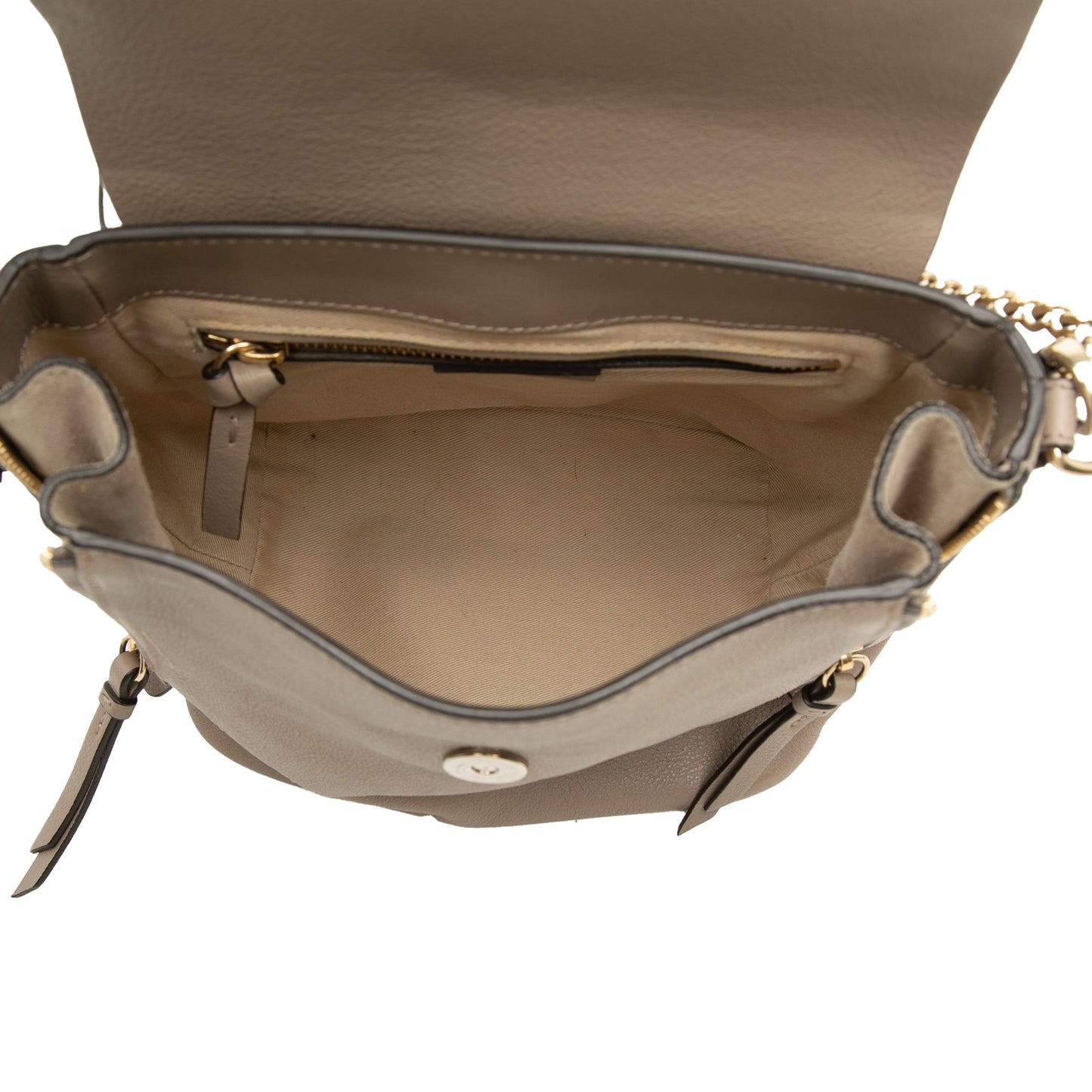 Chloé Small Calfskin and Suede Faye Backpack