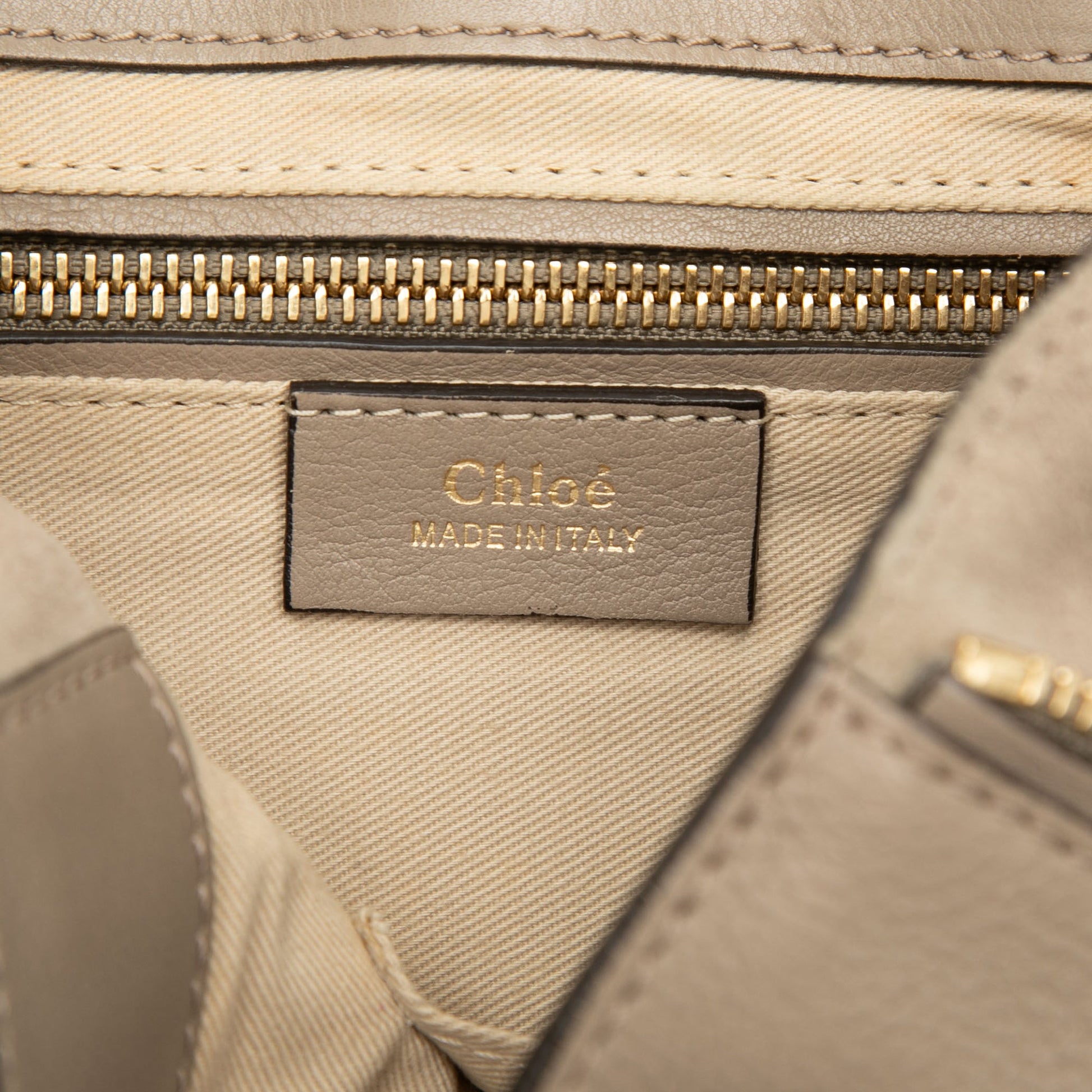 Chloé Small Calfskin and Suede Faye Backpack
