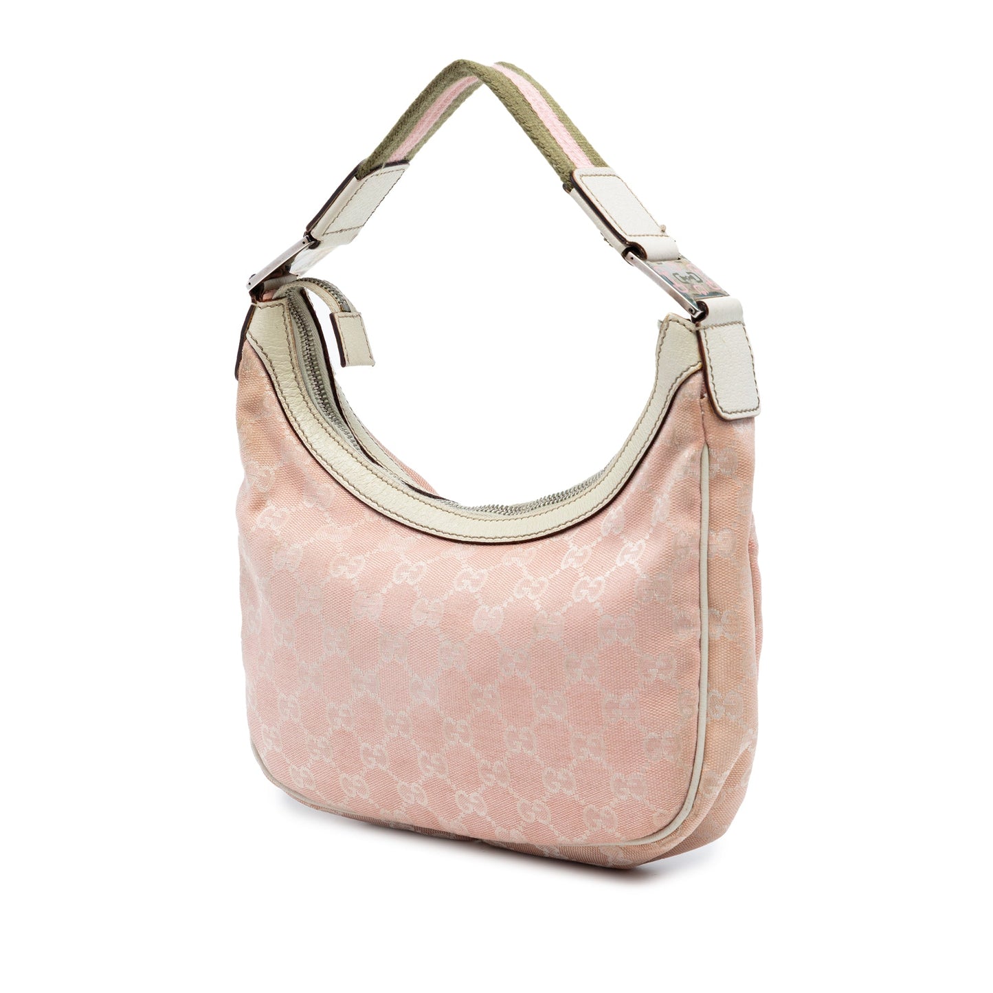 Gucci Small GG Canvas Web Pop Shoulder Bag