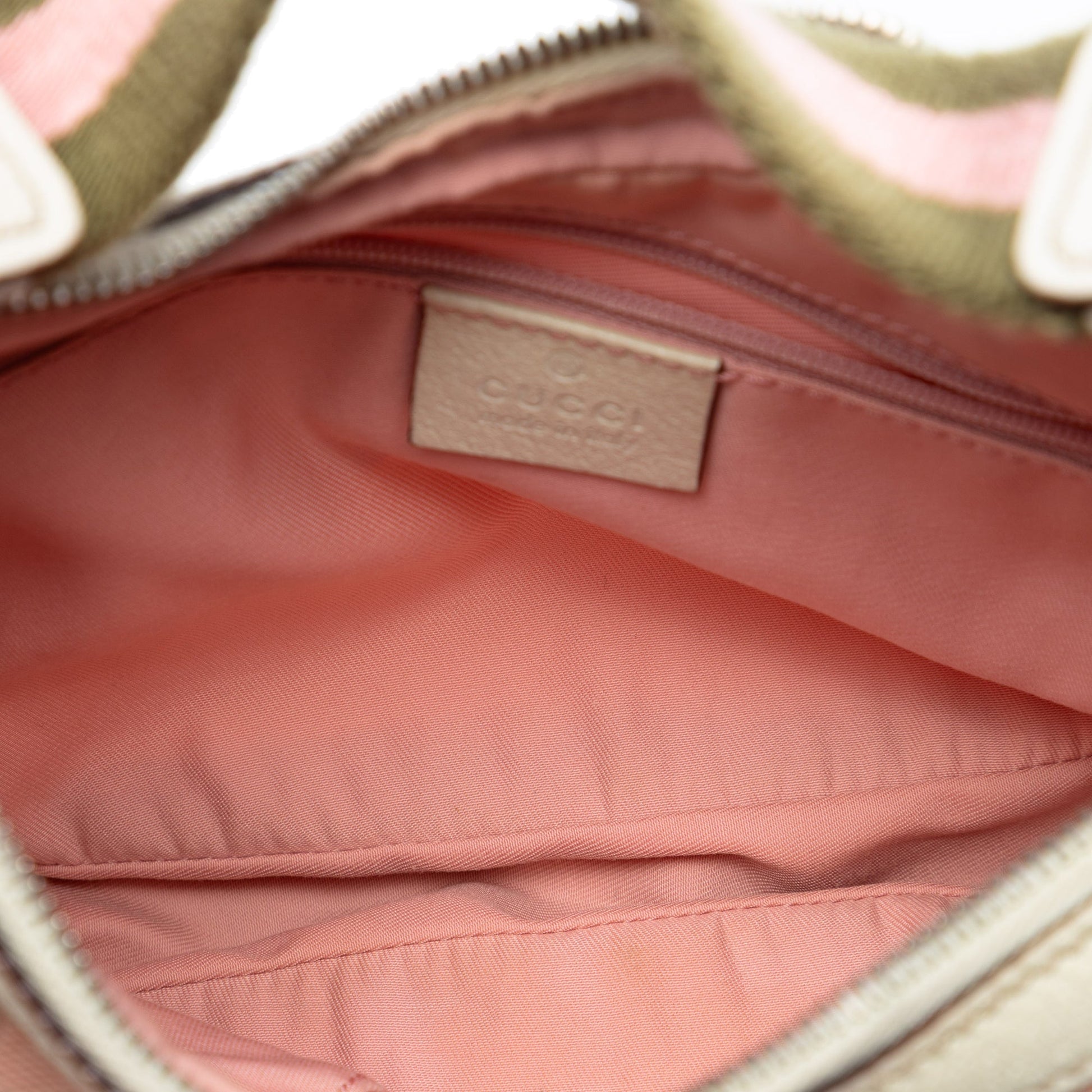 Gucci Small GG Canvas Web Pop Shoulder Bag