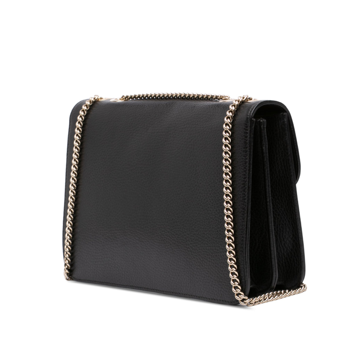 Gucci Medium Dollar Calfskin Interlocking G Crossbody