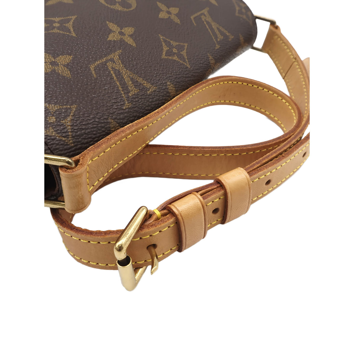 Louis Vuitton Monogram Musette Salsa PM Short Strap — Brown