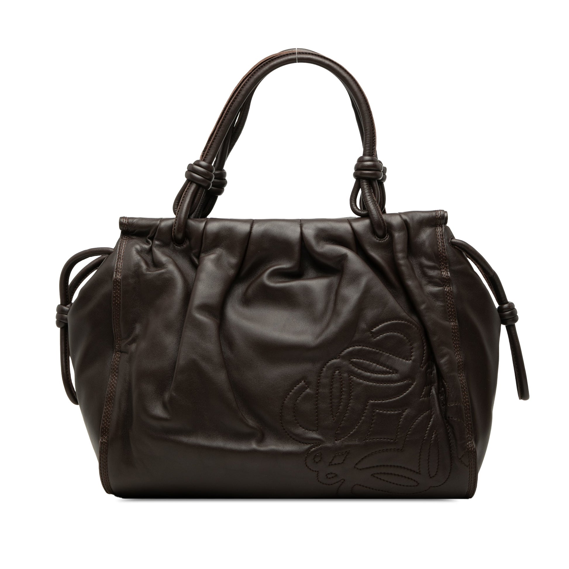LOEWE Nappa Anagram Knot Tote