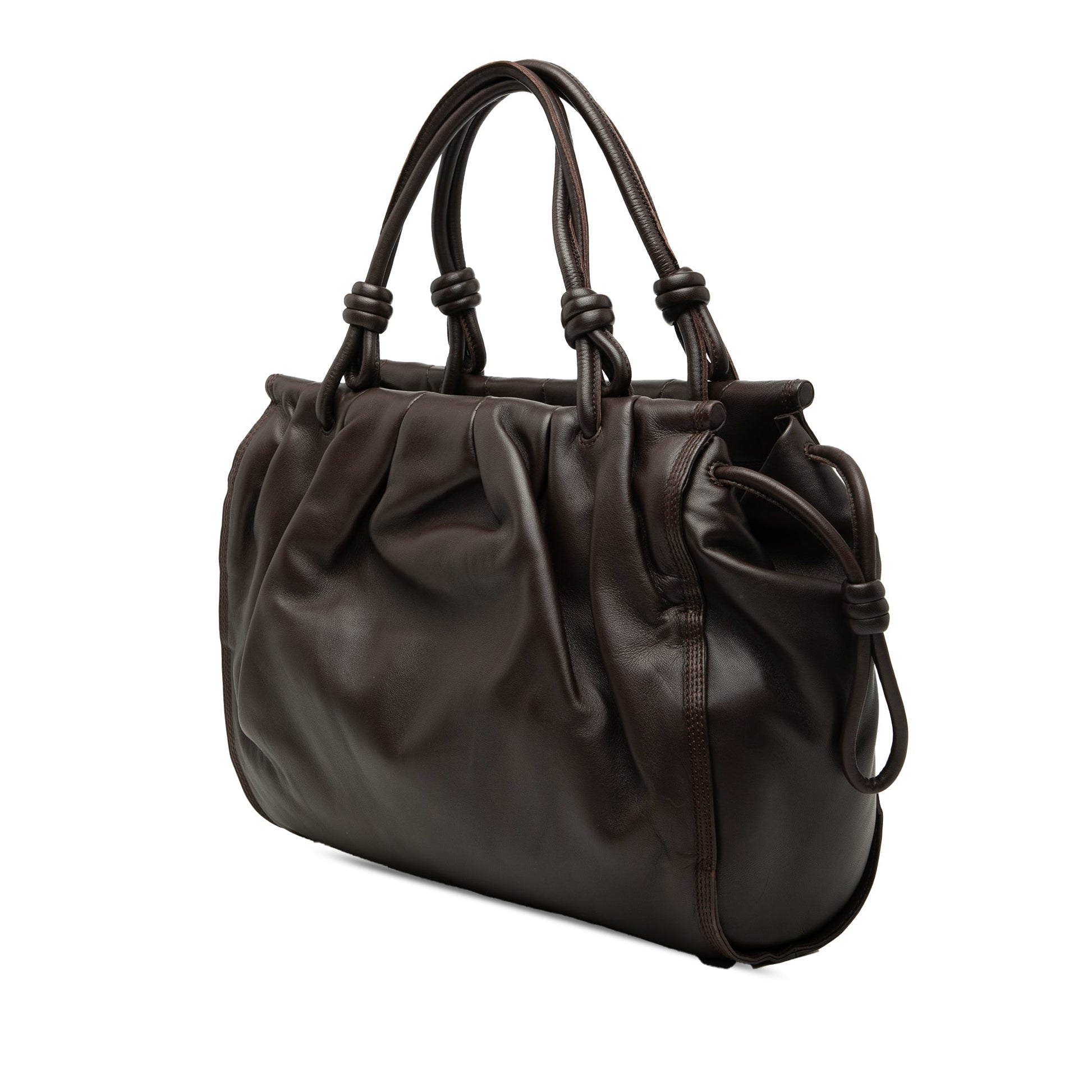 LOEWE Nappa Anagram Knot Tote