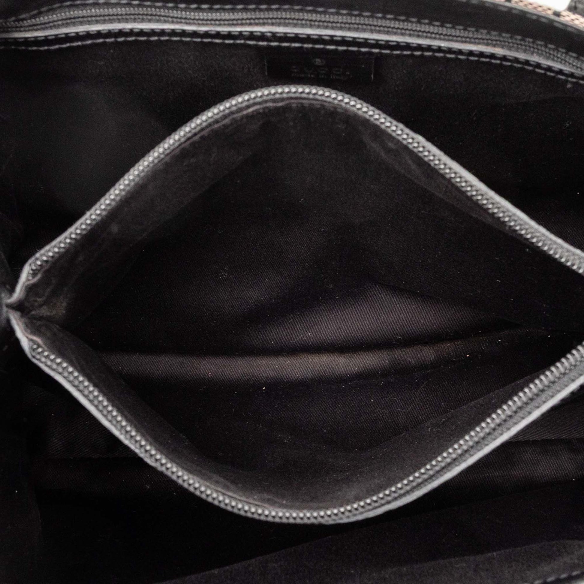 Gucci GG Canvas Bamboo Tote