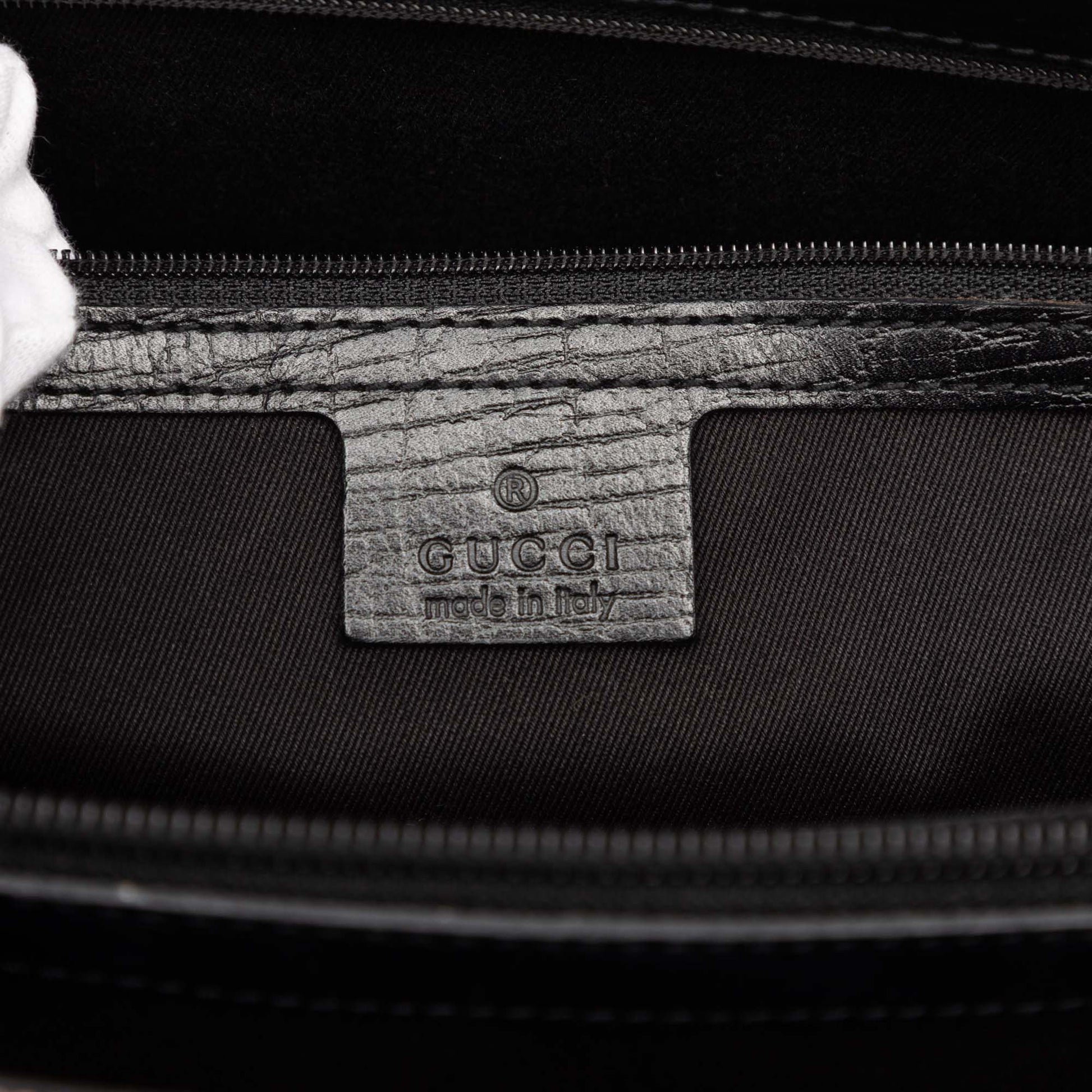 Gucci GG Canvas Bamboo Tote